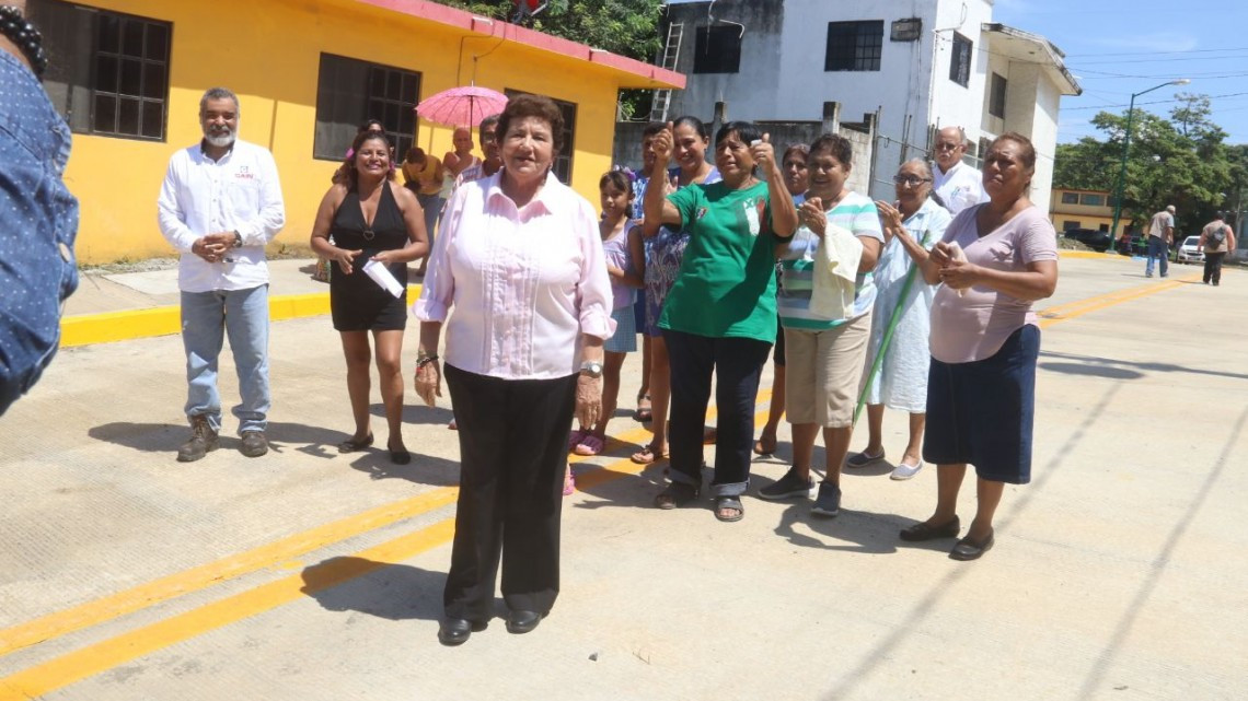 Entrega gobierno de Tampico importante paquete de pavimentación de calles 