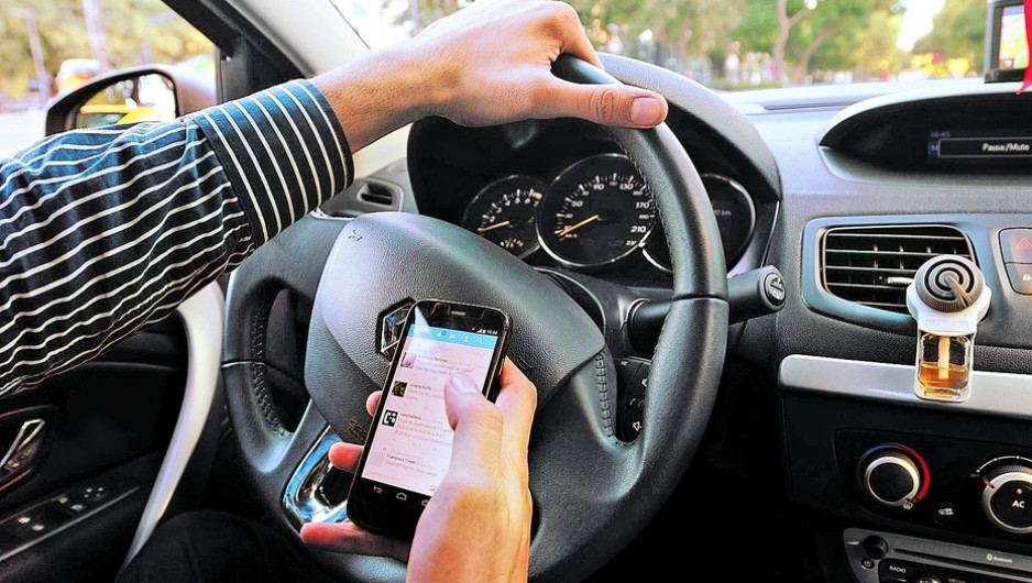 Celular, principal causa de accidentes en el municipio