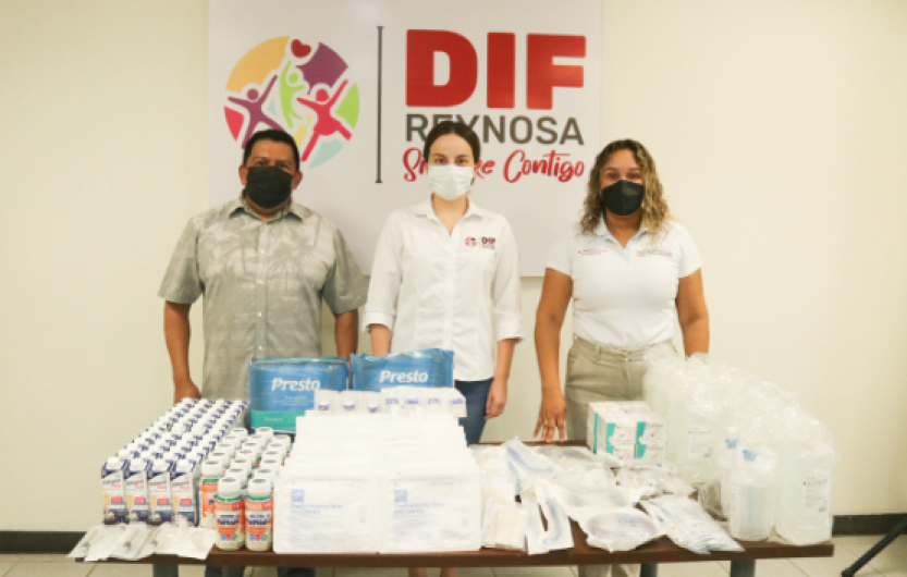 Ofrece DIF Reynosa todo el apoyo a familias 