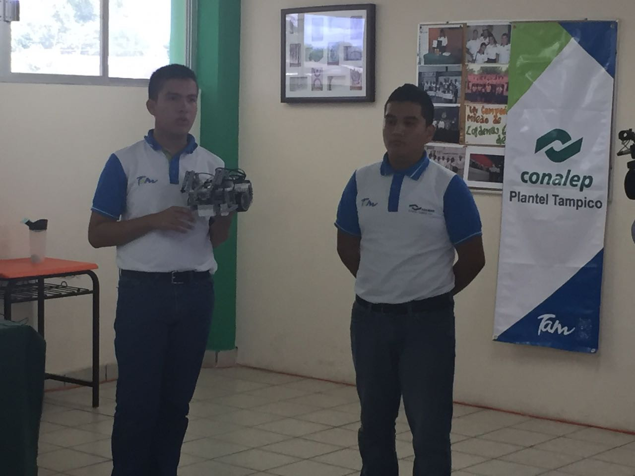 Alumnos del Conalep Tampico participarán en nacional de Robótica 