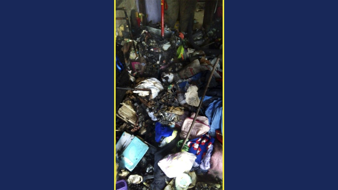 Se incendia casa en zona centro de Tampico