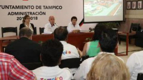 Presenta Ayuntamiento de Tampico y la API proyecto de Reconversión del Puerto