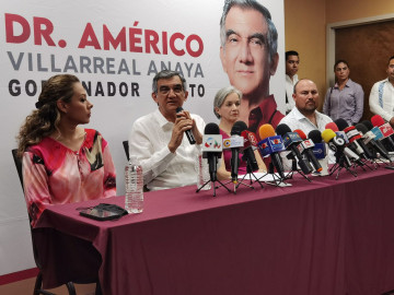 Desmiente estado confabulación para girar órdenes de aprehensión en contra de Américo Villarreal 