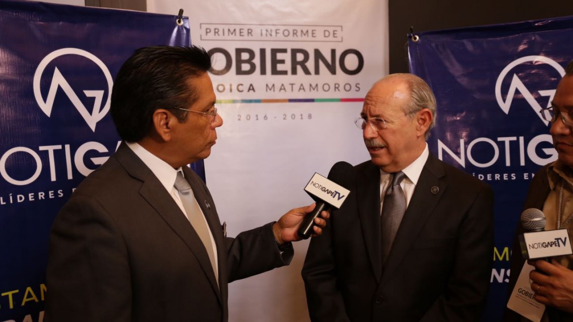 Chuchín rinde su primer informe de gobierno 