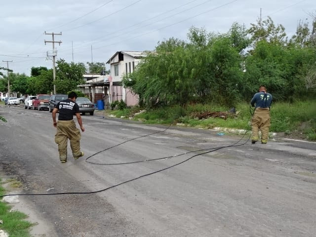 Atiende Protección incidentes tras lluvias; salvaguarda seguridad de transeúntes