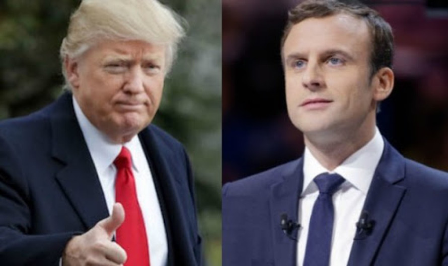 Macron justifica invitación a Trump para visitar Francia