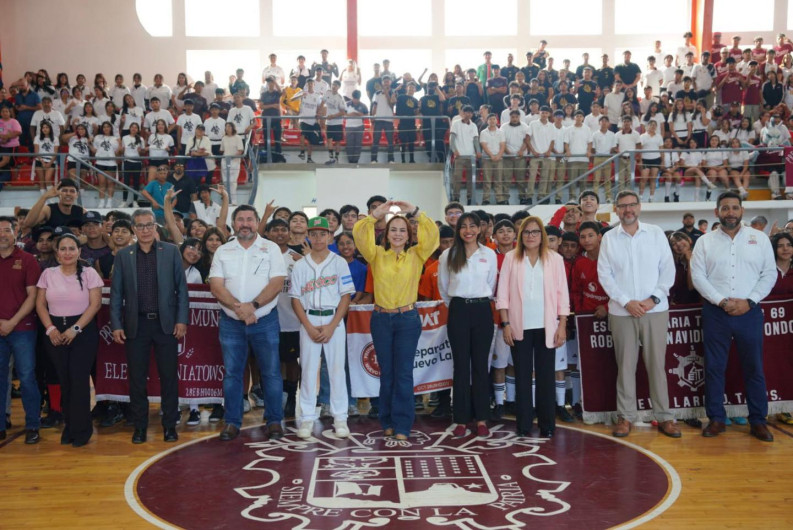 Dan arranque oficial a la Semana Deportiva Estudiantil 2025 en Nuevo Laredo