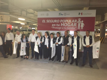 Arranca campaña del seguro popular en tu hogar, "Protege a tu familia"