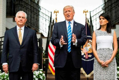 Considera Trump intervención militar en Venezuela