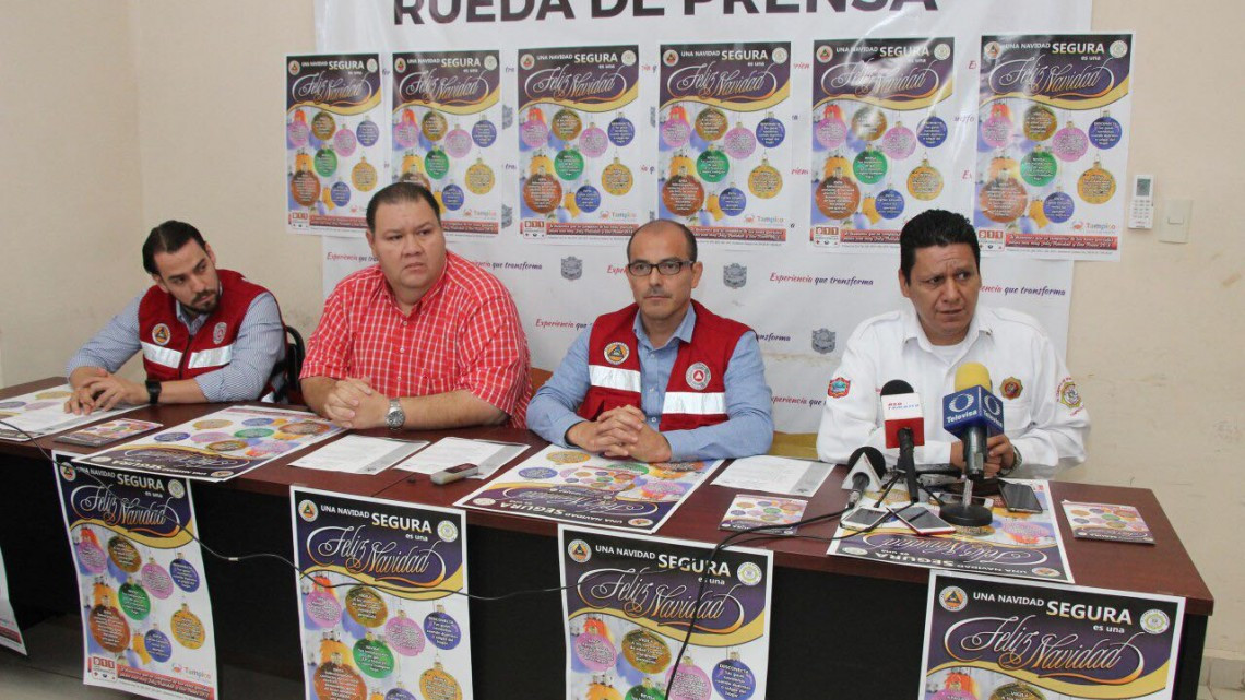 Lanzan campaña “Una Navidad Segura es una Feliz Navidad”