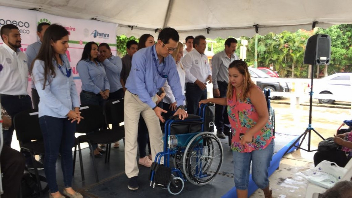 Empresas donan aparatos funcionales a personas de escasos recursos