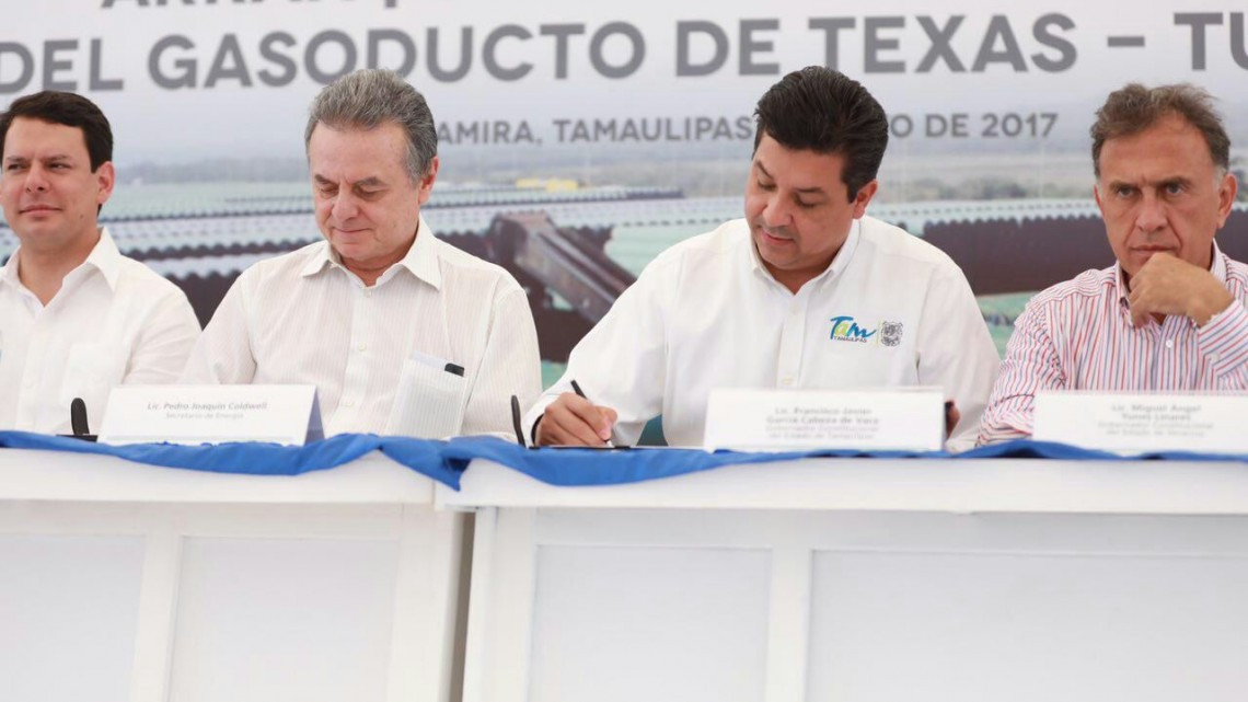 Inician construcción del  Gasoducto Texas-Tuxpan