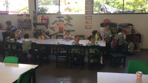 Jardín de niños Asociación Gilberto se inunda