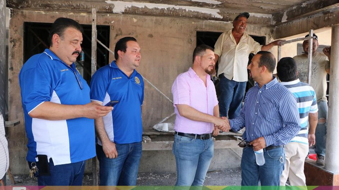 Ayuntamiento apoya a vecinos afectados