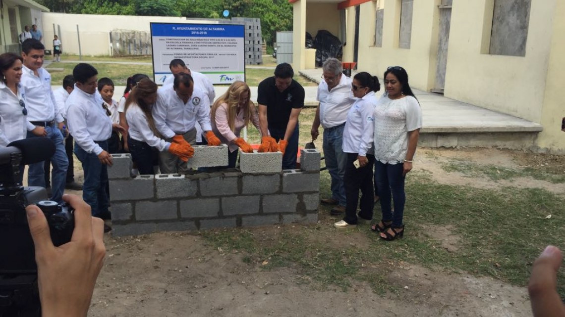 Avanza el proyecto de obra pública en el municipio de Altamira.