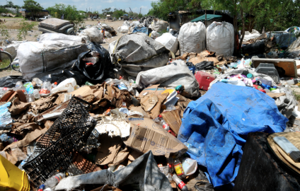 Clausura Gobierno de Tamaulipas tiradero clandestino a cielo abierto