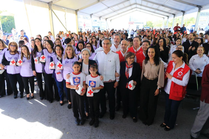 Arrancan Américo y María Colecta Anual 2025 de la Cruz Roja; invitan a sumarse