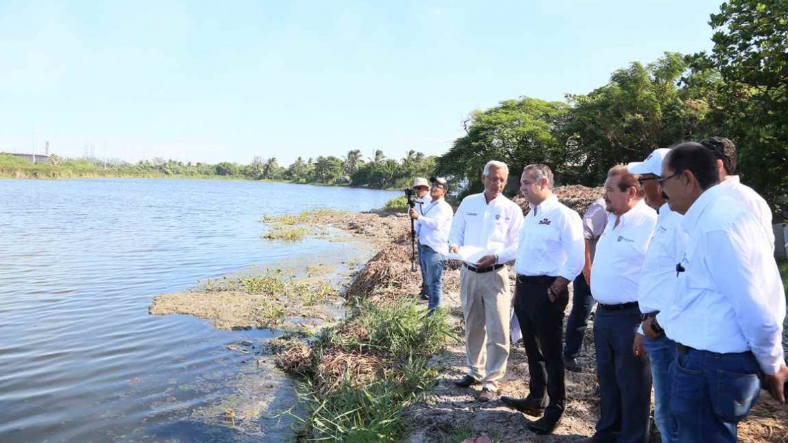 Supervisa alcalde avances en el Rescate Lagunario