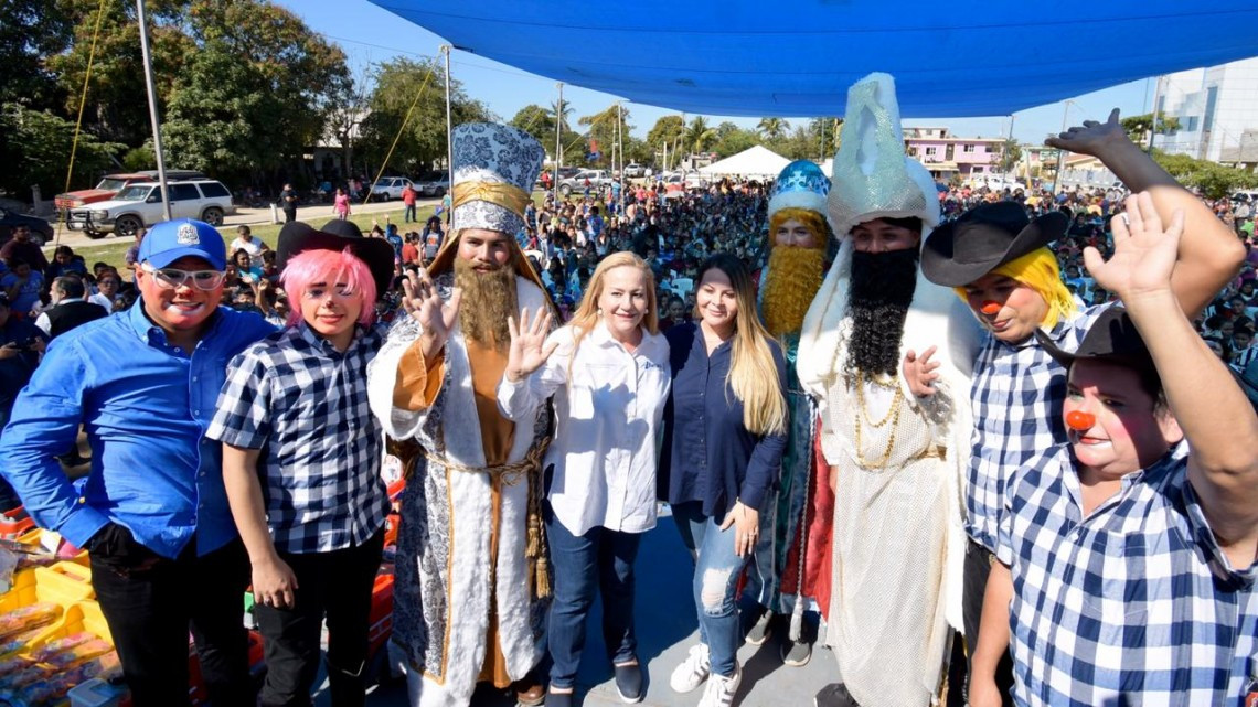 Gobierno de Altamira y Sistema DIF celebran Día de Reyes con magnos festivales