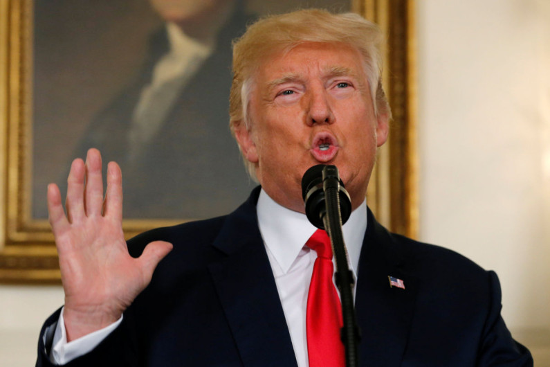 Trump destacó fuerza de fronteras de EU