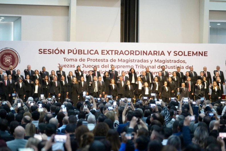 Día histórico en Tamaulipas: alcaldesa Carmen Lilia Canturosas celebra democratización del Poder Judicial