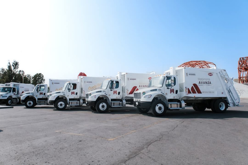 Incorporan 20 camiones más al servicio de recolección de basura