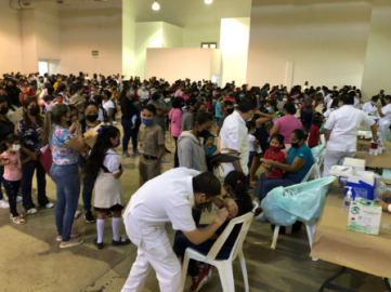 Llaman a menores a jornada de vacunación contra Covid