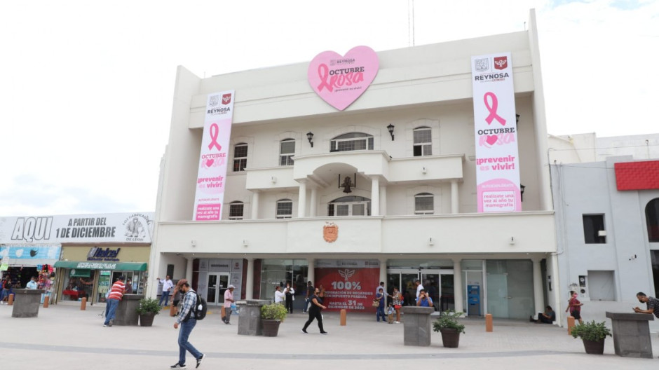 Invita Alcalde Carlos Peña Ortiz a Octubre Rosa, campaña contra cáncer de Mama