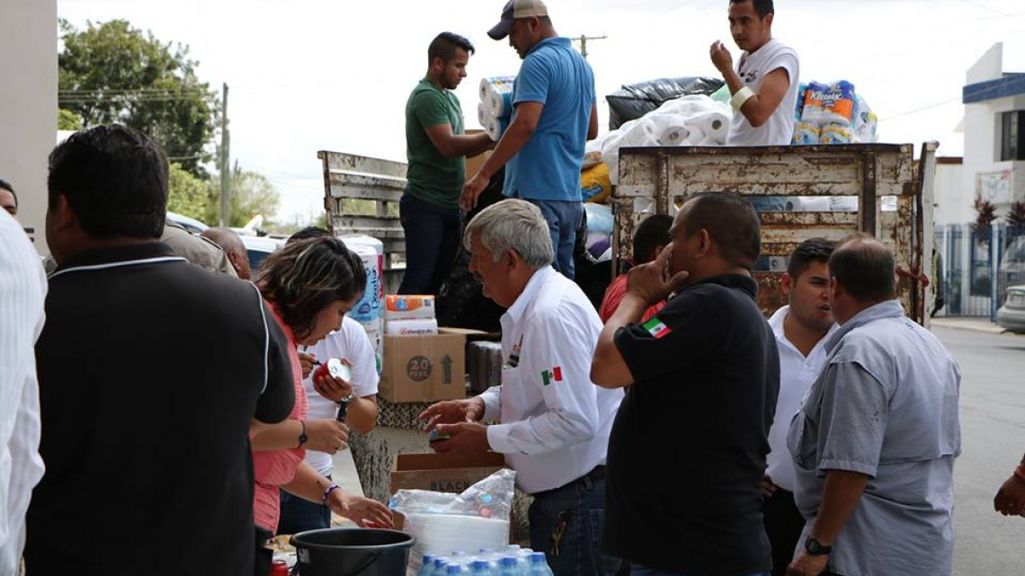 Centro de acopio en DIF Río Bravo comienza a recibir aportaciones