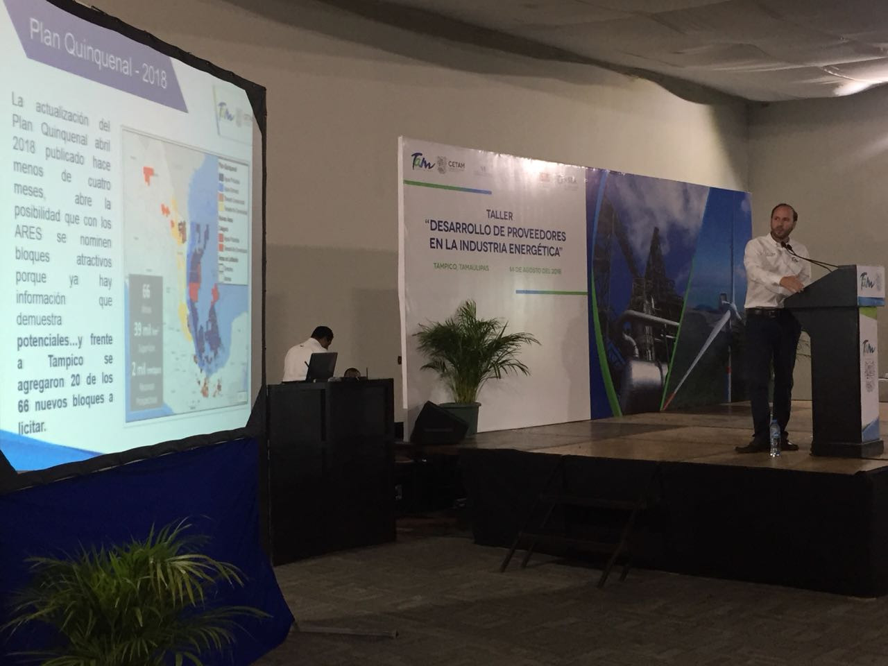 Inauguran en Tampico el taller Desarrollo de proveedores en la industria energética