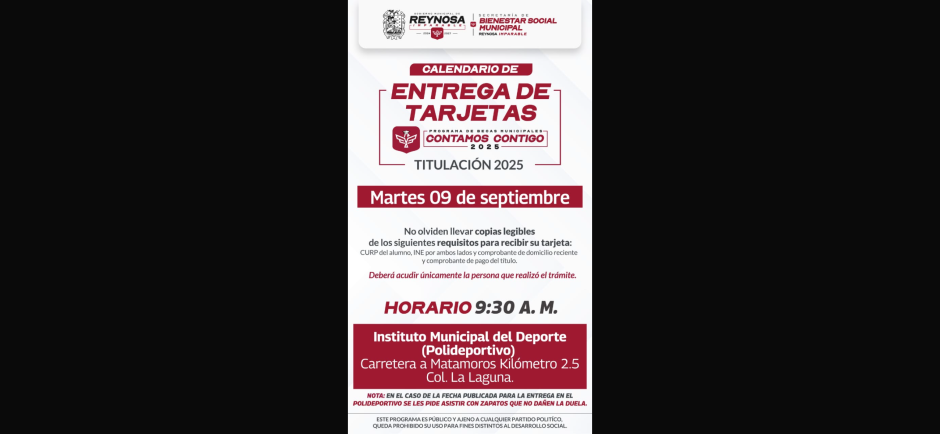 Recibirán nuevos profesionistas Becas de Titulación en Reynosa