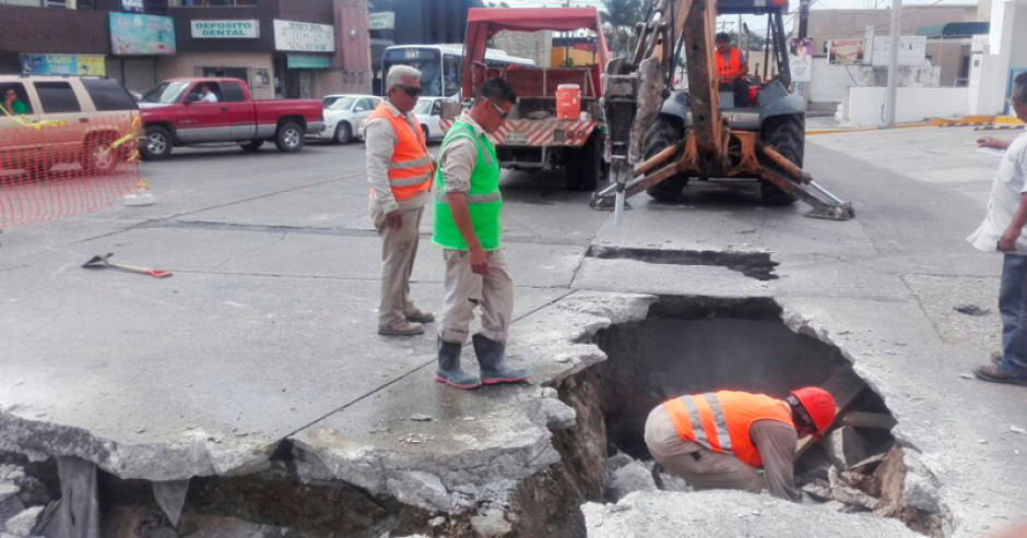 Aparece otra zanja de gran tamaño 