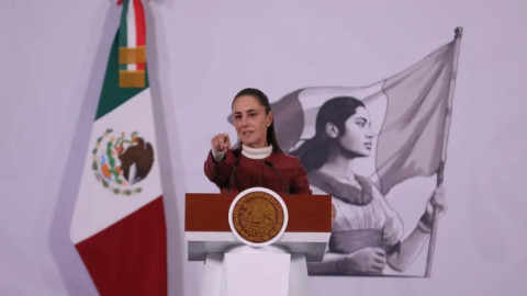Presidenta descarta intervención militar de EU en México tras llamada con Trump
