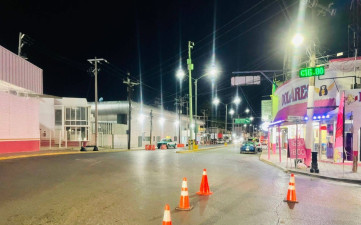 Anuncian limitación vial en acceso al Carril SENTRI del Puente Benito Juárez