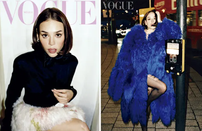 Danna debuta en la portada de Vogue México y consolida su nueva era estética