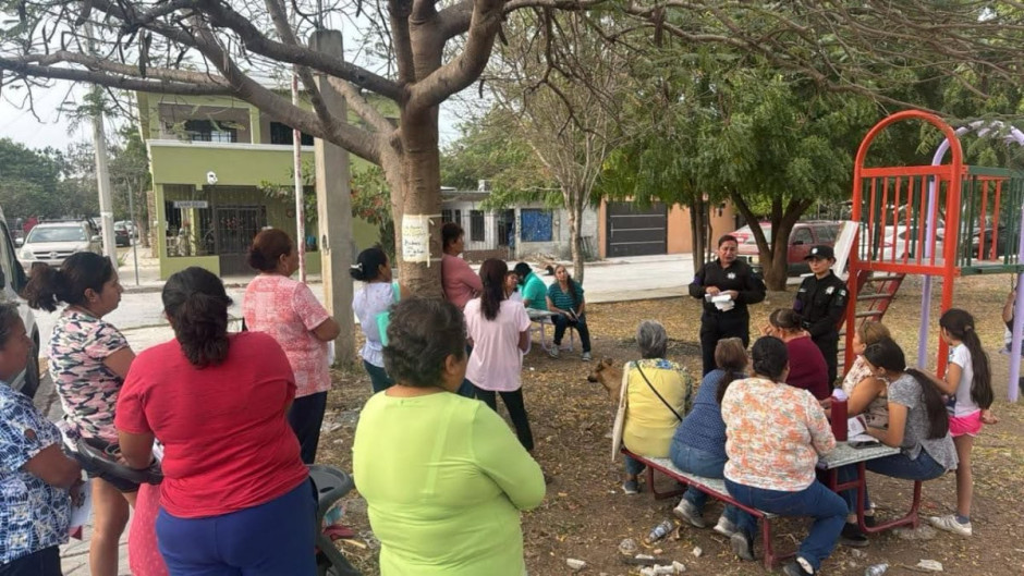 Refuerza Guardia Estatal de Género proximidad en colonias para prevenir violencia familiar