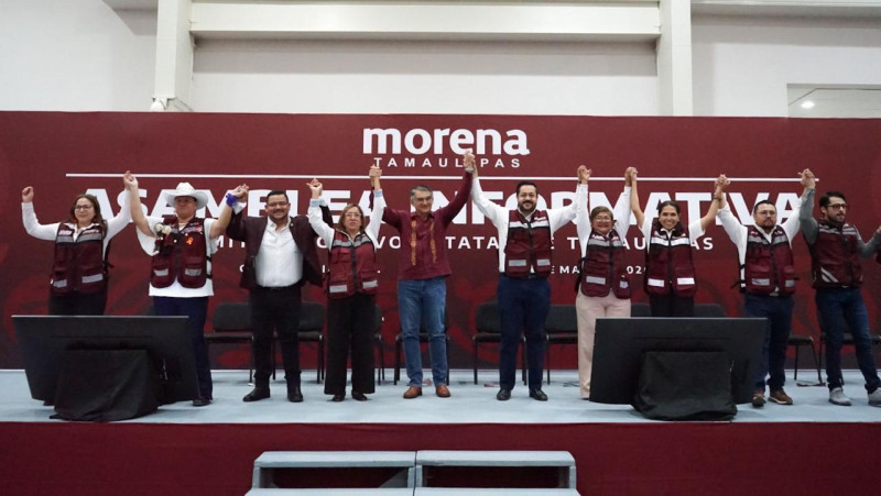 Unidad sin agendas personales; Morena Tamaulipas y Américo cierran filas ante Estructura