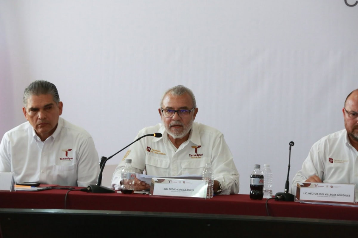 Garantiza gobierno Américo Villarreal obra pública para los 43 municipios de Tamaulipas