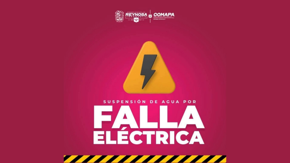 ¡Atención! Comapa informa afectaciones en el suministro de agua potable