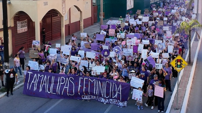 Día Internacional de la Mujer: Marchas feministas hoy 8M en Tamaulipas