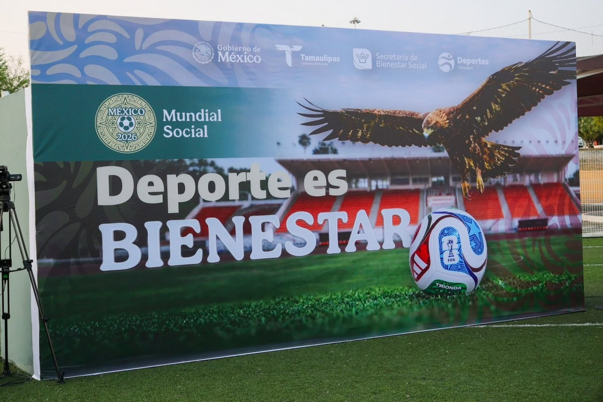 Mundial Social deja 26 canchas de futbol en Tamaulipas