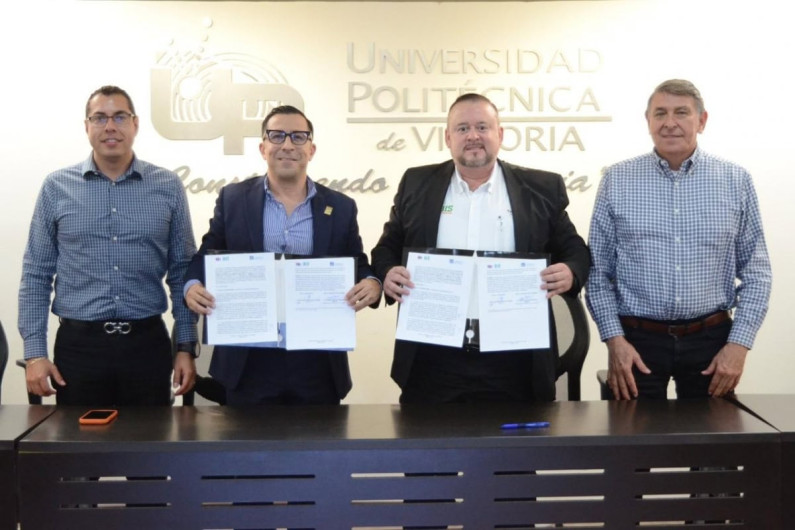 Fortalece UPV nuevas oportunidades para sus estudiantes mediante convenio con CANACO Victoria