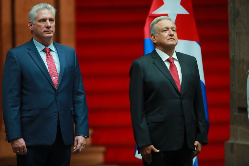 AMLO pide depósitos para donar petróleo, alimentos y medicina a Cuba;  Díaz-Canel agradece la ayuda