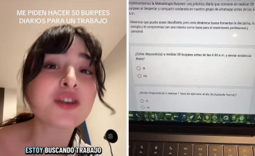 ¿Oficina fit? Vacante laboral exige 50 burpees antes del amanecer