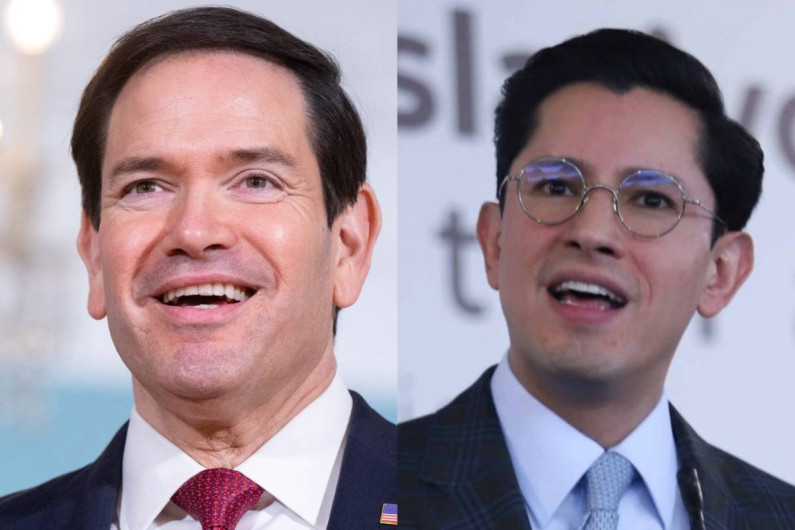 Marco Rubio felicita a Roberto Velasco y llama a reforzar cooperación entre México y EU