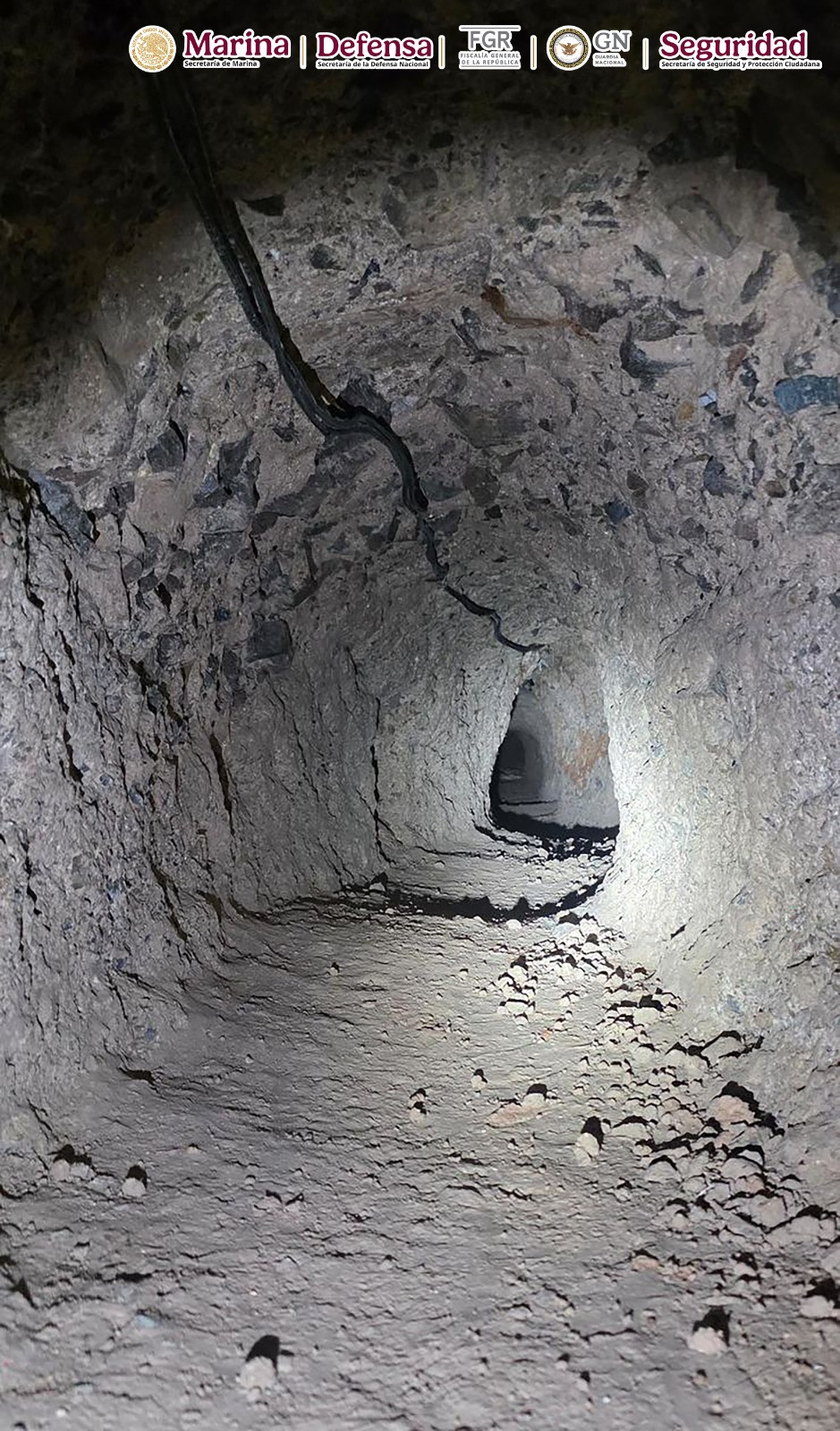 Inhabilitan túnel clandestino en Sonora con dirección a EU; hay un detenido