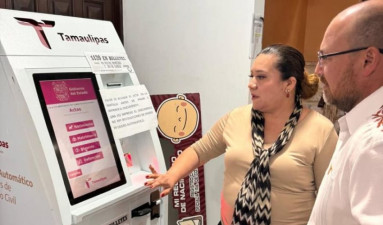 Realiza secretario general de Gobierno recorrido de supervisión en la Oficialía Primera del Registro Civil de Ciudad Madero