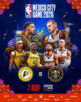NBA confirma juego entre Pacers y Nuggets en CDMX para noviembre