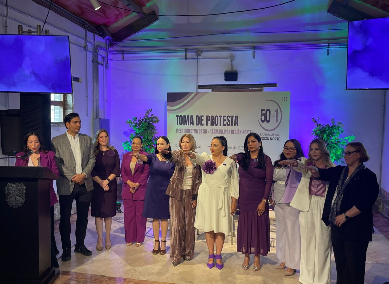 Toma de protesta del Capítulo Frontera Norte del Colectivo 50+1 Tamaulipas