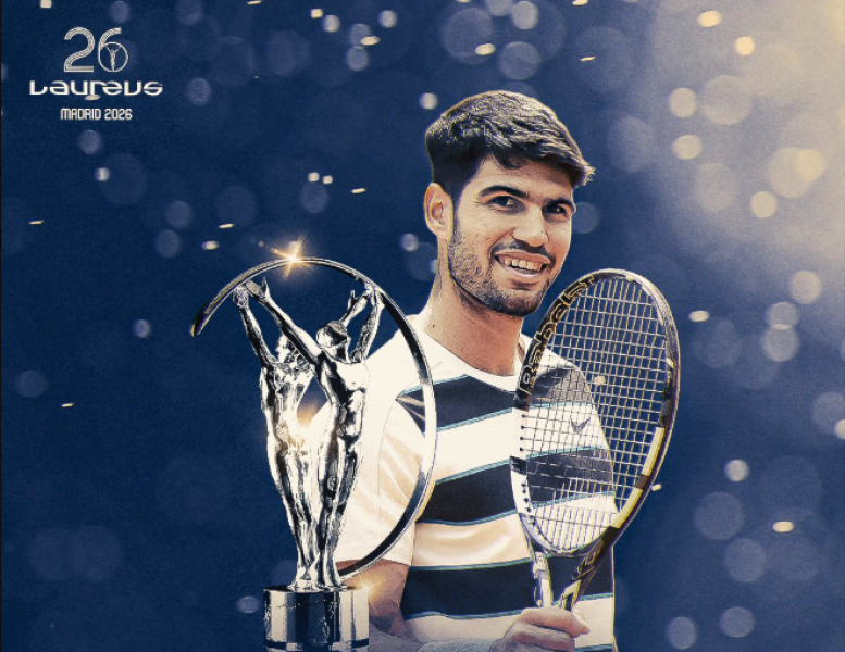 Carlos Alcaraz gana el Laureus al mejor deportista del año
